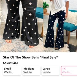 new with tags. star bells.